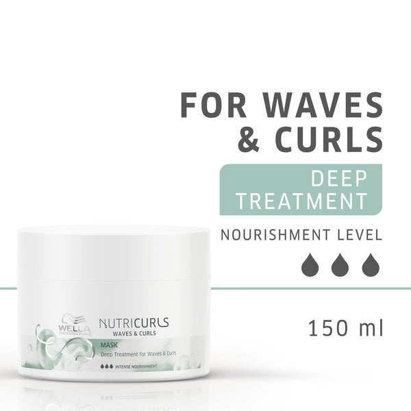 Wella Professionals Nutricurls Deep Treatment Mask For Waves & Curls (150ml)