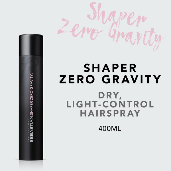 Sebastian Professional Shaper Zero Gravity Hairspray For Effortless Control