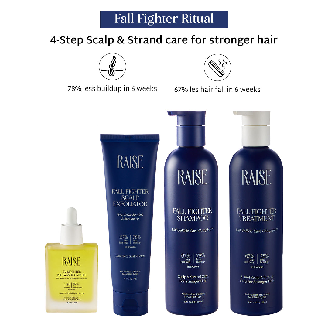 Raise Fall Fighter Ritual (48ml/150g/280ml/280ml)