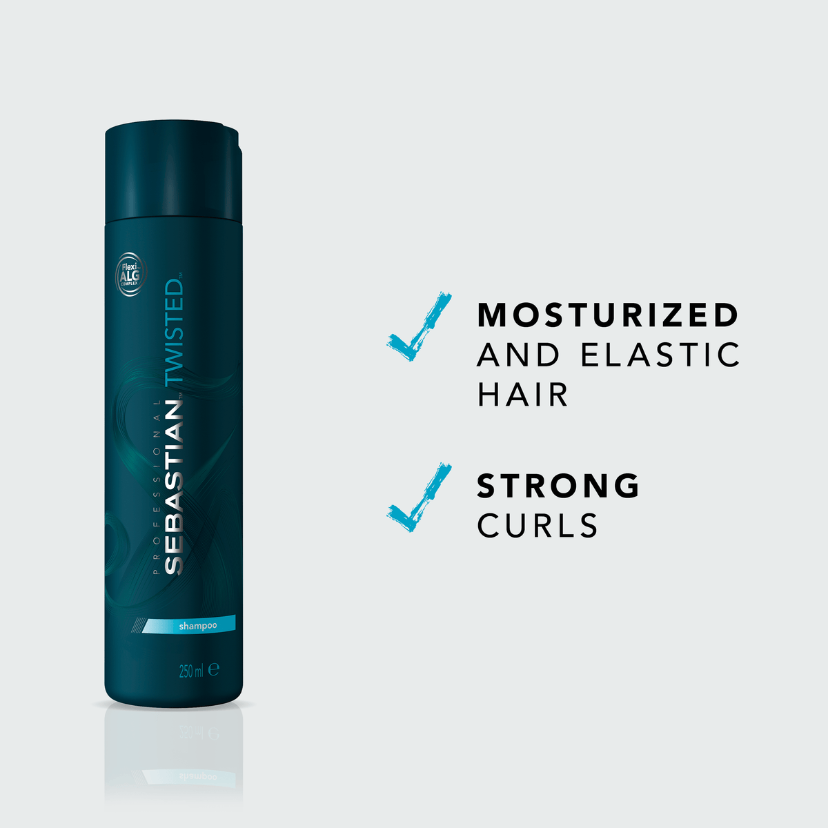 Sebastian Professional Twisted Elastic Shampoo For Curly Hair (250ml)