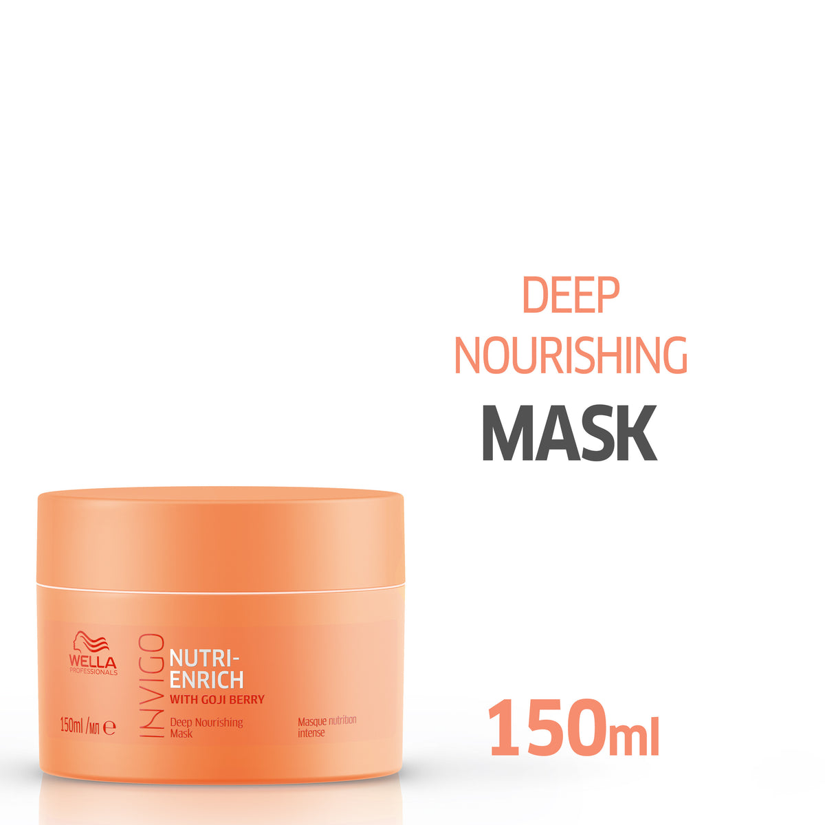 Wella Professionals Invigo Nutri Enrich Deep Nourishing Mask (For Dry And Damaged Hair) (150ml)