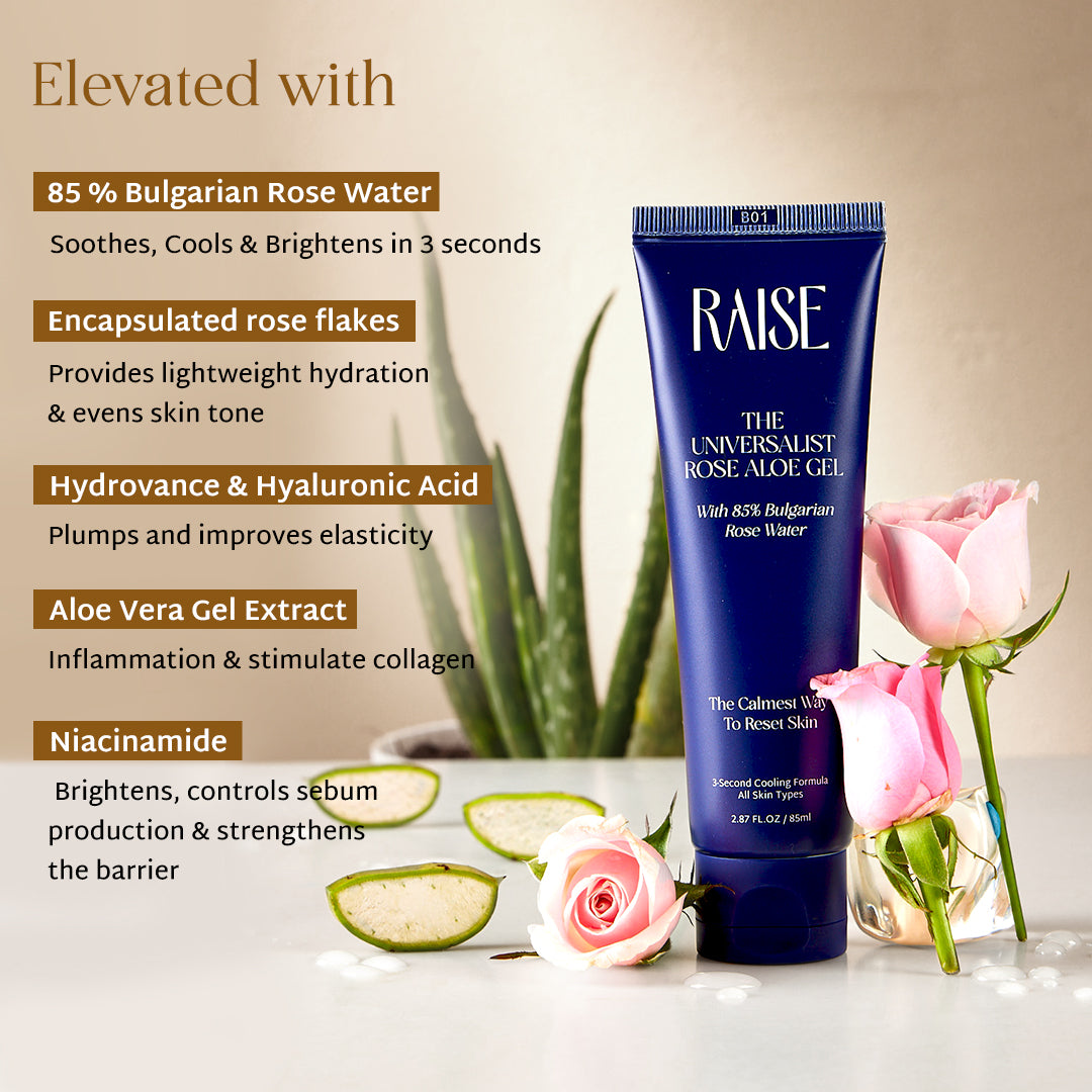 Raise The Universalist Rose Aloe Gel (85ml)