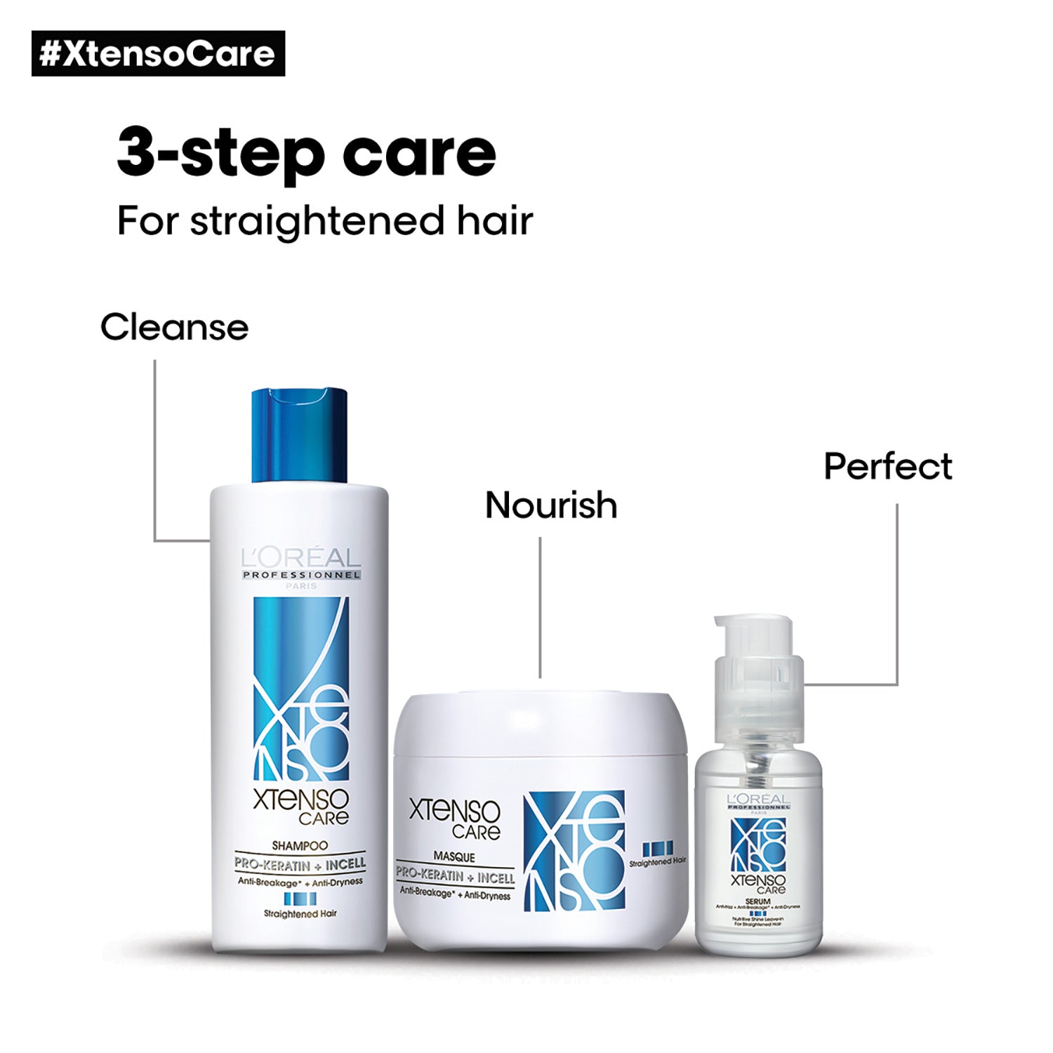 L Oreal X Tenso Care Pro Keratin Shampoo Bounce Beauty