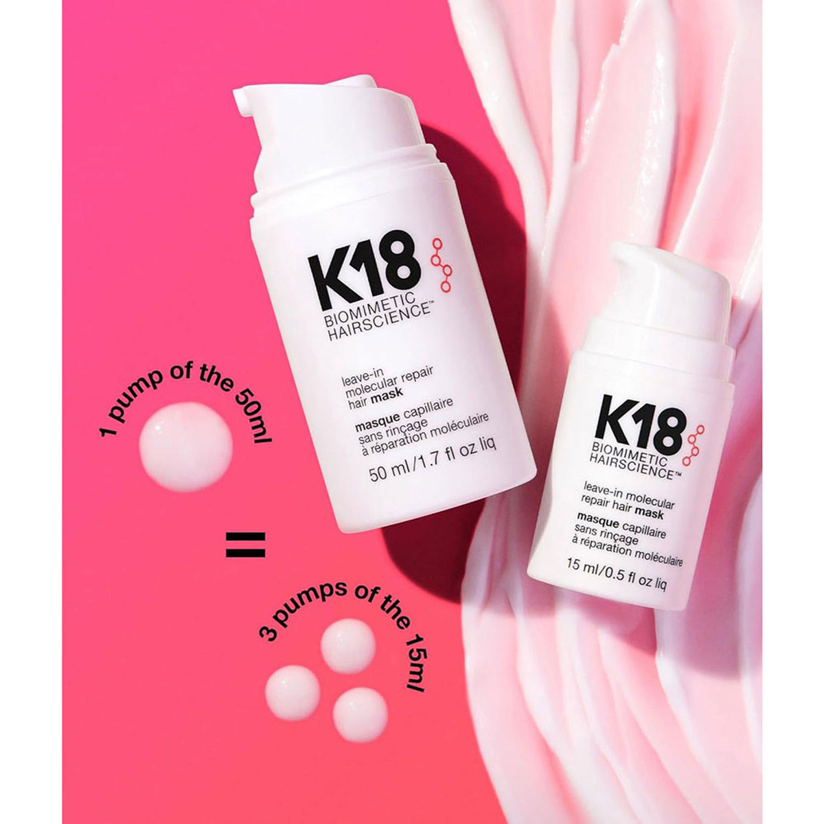 K18 Leave-In Molecular Repair Hair Mask