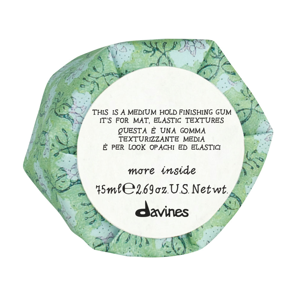 Davines More Inside Medium Hold Finishing Gum (75ml)