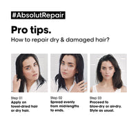 Loreal Professionnel Absolut Repair Oil 10-In-1 Multi-Benefit Leave In Hair Serum (90ml)