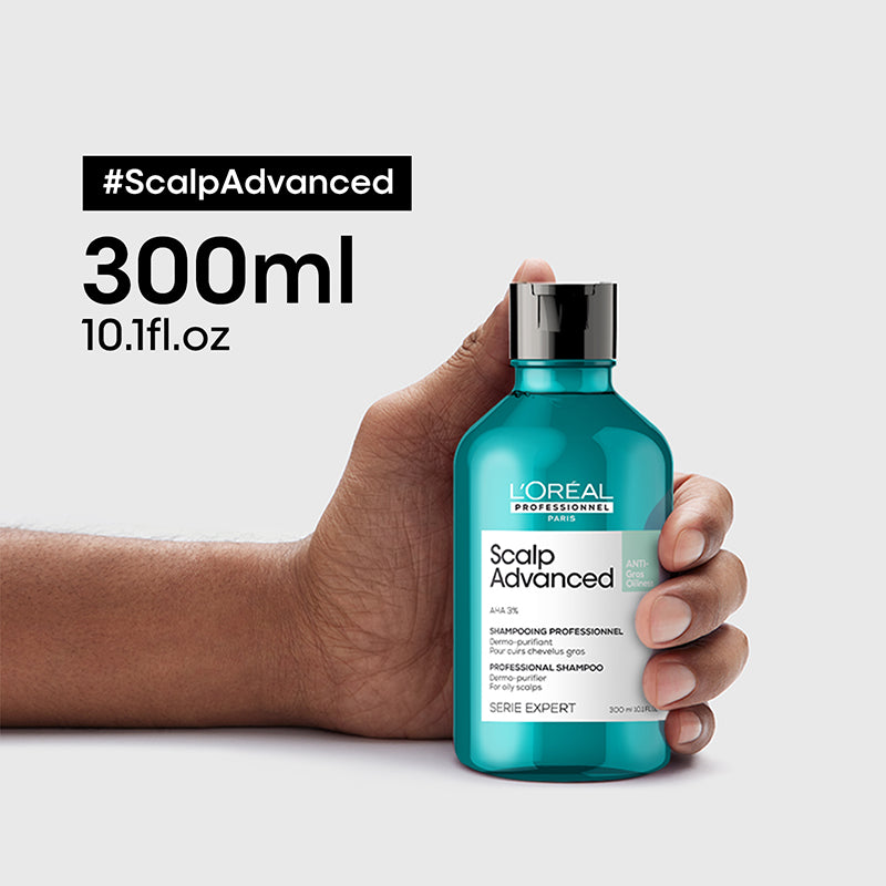 Loreal Professionnel Scalp Advanced Anti-Oiliness Dermo-Purifier Shampoo (300ml)