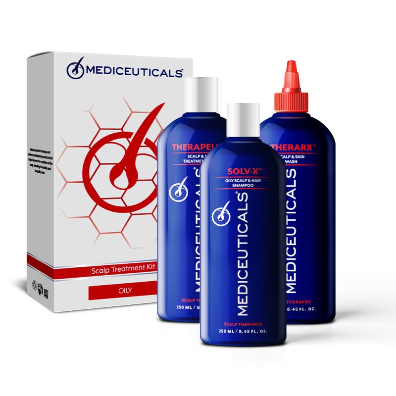 Mediceuticals Scalp Treatment Kit - Oily Scalp (3Pcs)