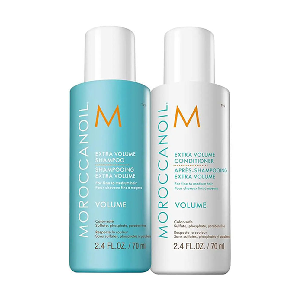 Moroccanoil Extra Volume Shampoo, Conditioner Travel Size (70ml / 70ml)